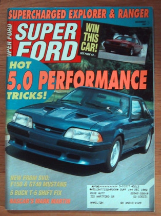 SUPER FORD 1991 DEC - SHELBY AAC Mk 1, '69 SPOILER